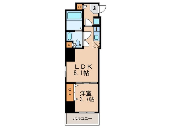 クレヴィアリグゼ中野新井薬師の物件間取画像